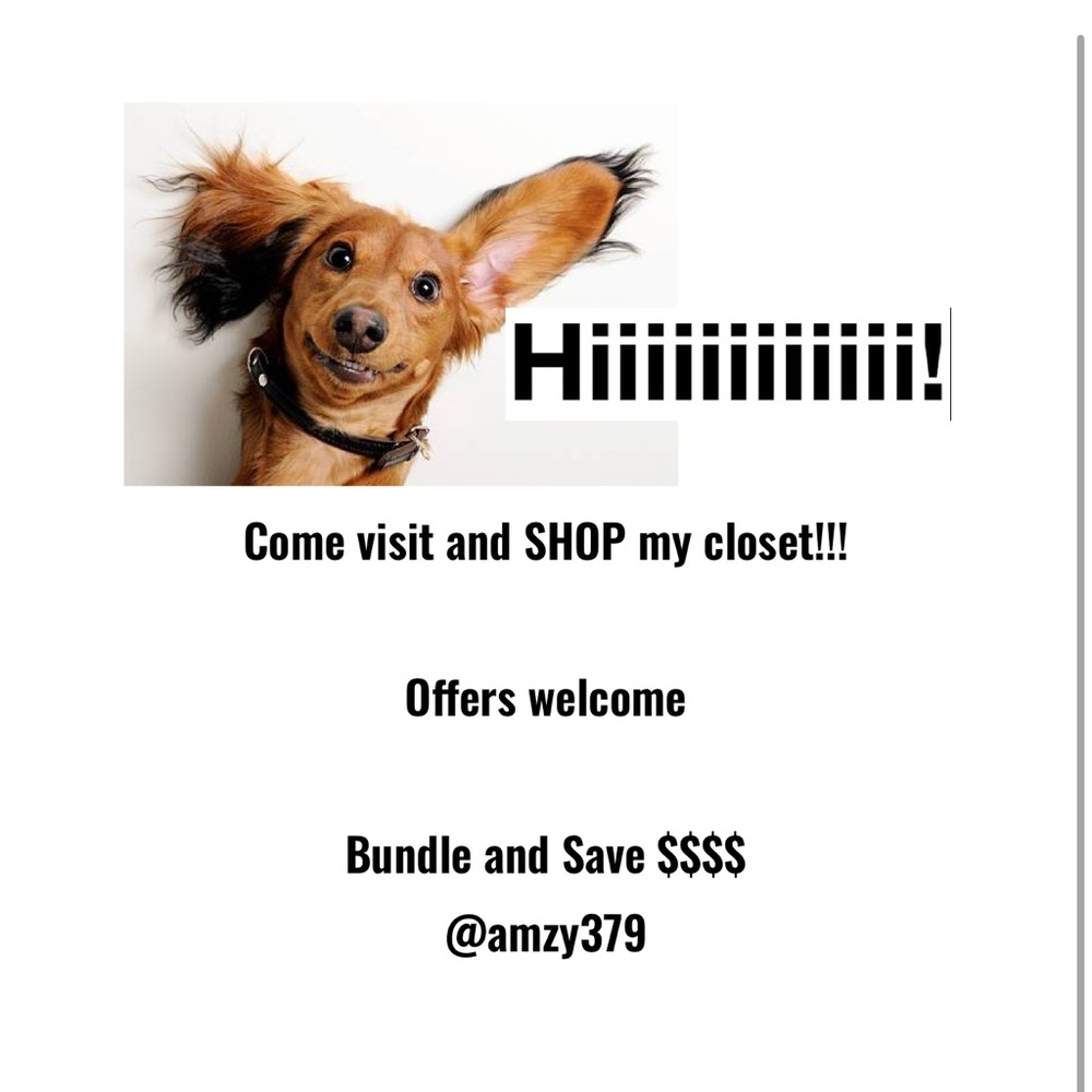 Dog-gone it's time to visit my closet- flyer @amzy379